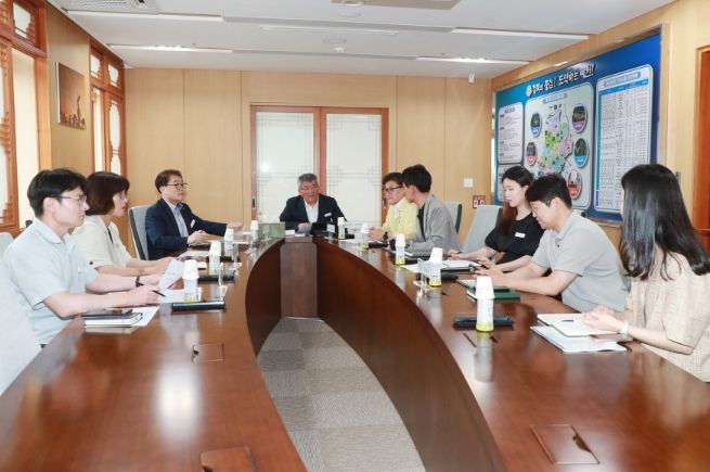 예천군, 달그리뫼 숲길 조성사업 실시설계 용역 착수보고회 개최