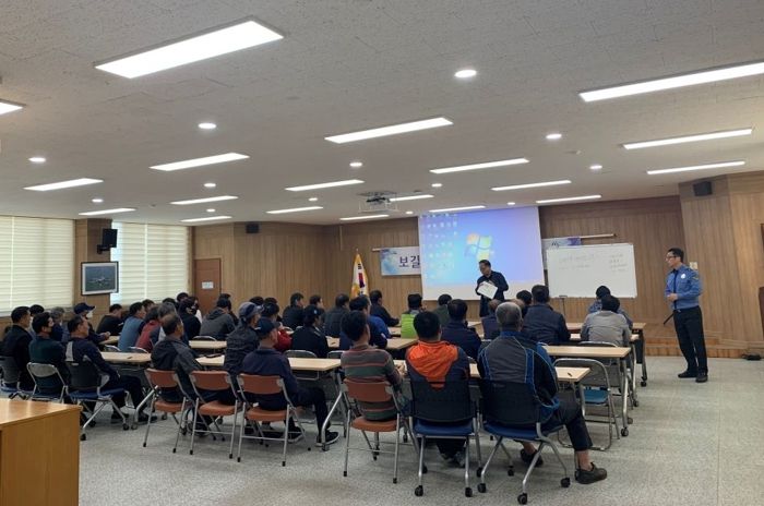 완도해경, ‘찾아가는 소형선박 조종사 면허 갱신교육’ 유치海