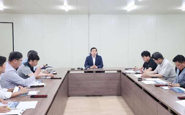 조길형 충주시장,‘도심침수예방사업’현장 점검