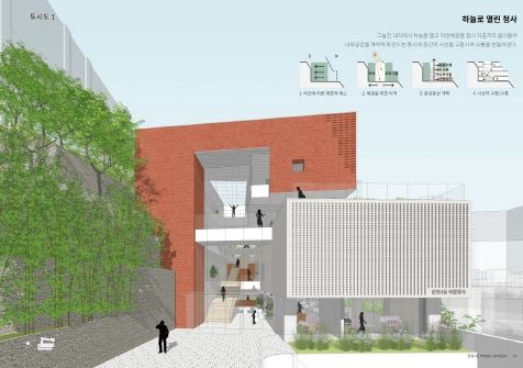 부산 남구, 문현4동 복합청사 설계공모 당선작 선정