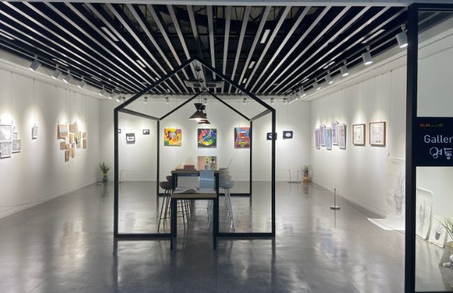 갤러리영통, 러브미협 '러브-딜리버리(LOVE-DELIVERY)' 展 개최
