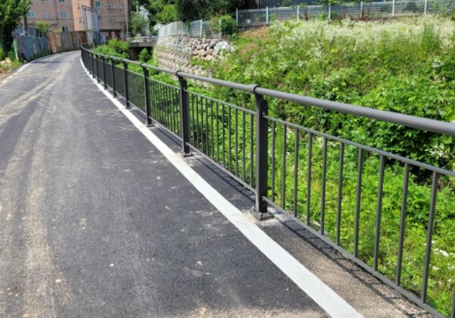 관고동 사음천 안전난간 설치