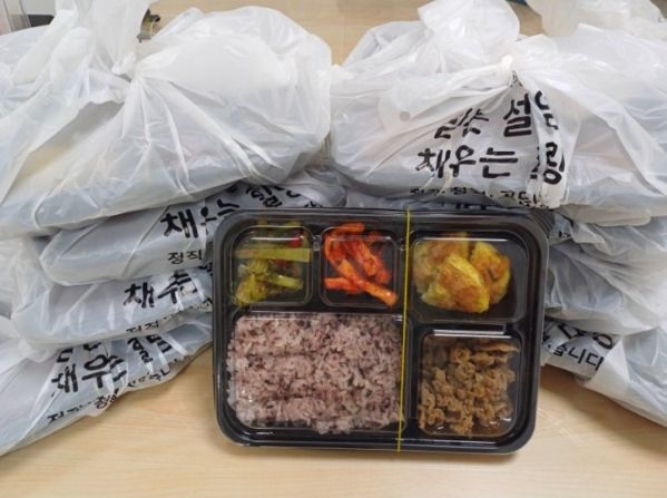 고양특례시 탄현2동, 관내 취약계층 40가구에 도시락 지원