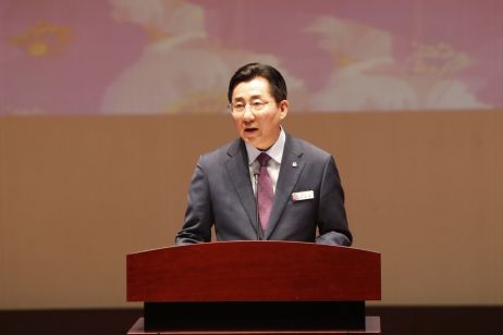 민선 8기 출범 1주년 기념식 장면