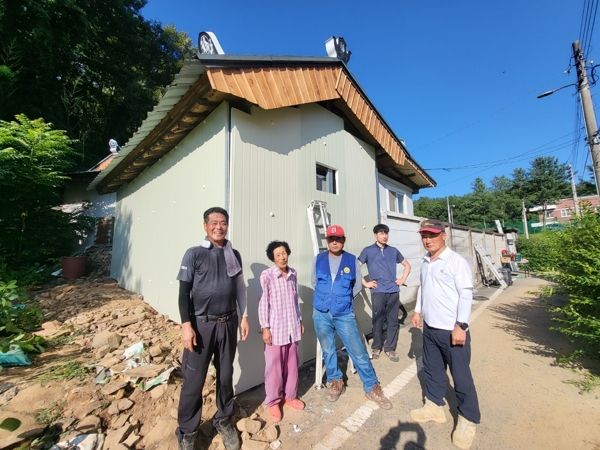구미시, 위기가구 주거환경 개선…행복과 희망을 더하다