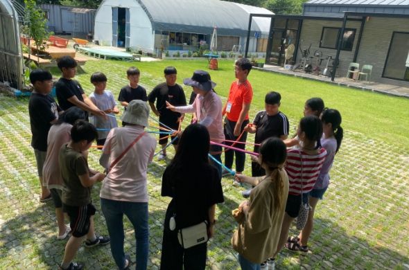 청소년방과후아카데미 자연과 더불어 살기체험