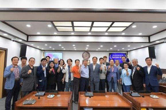 제9대 동두천시의회, 개원 1주년 기념 언론인과의 정담회 개최