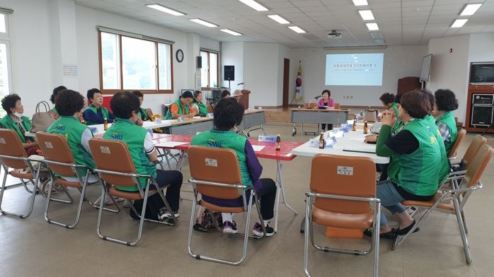 삼동면 새마을부녀회, 임시회의 개최 및 청년점포 체험