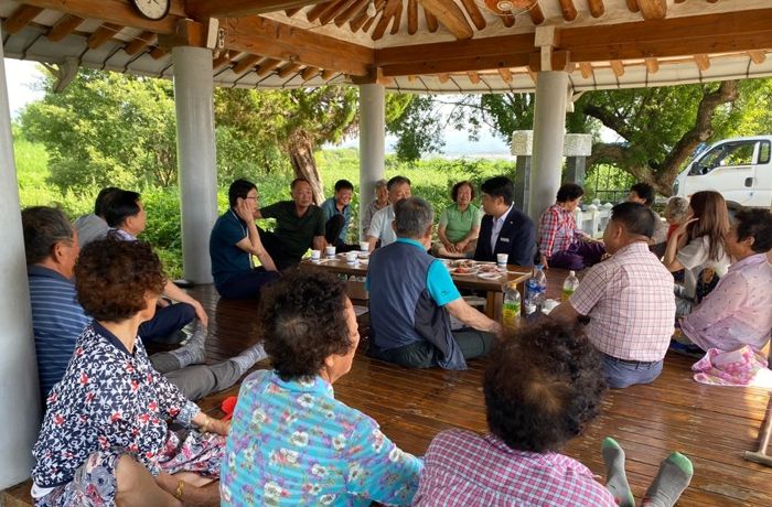 고창군 대산면, 소통 행정을 위한 51개 마을 순회 방문