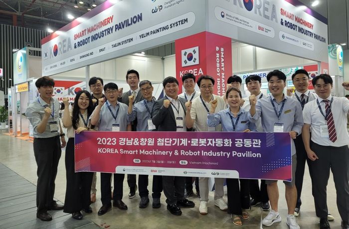 베트남 공동관 참가기업 전체사진