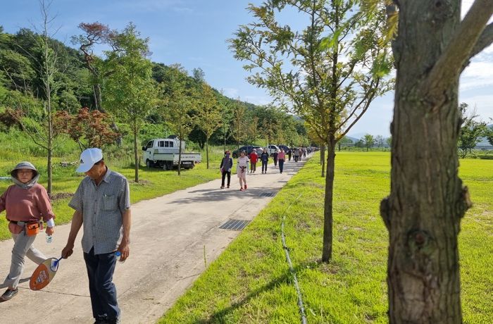 합천군 율곡면, 면민 건강걷기대회 개