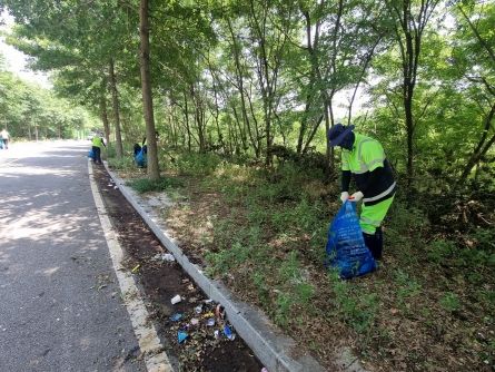 ‘청정 영종국제도시’ 팔 걷은 인천 중구, 미단시티 민원 발생지 합동 청소