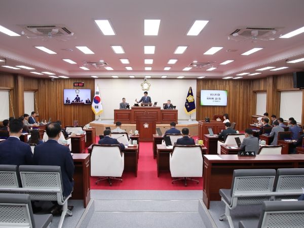 무안군의회, 제288회 임시회 개회