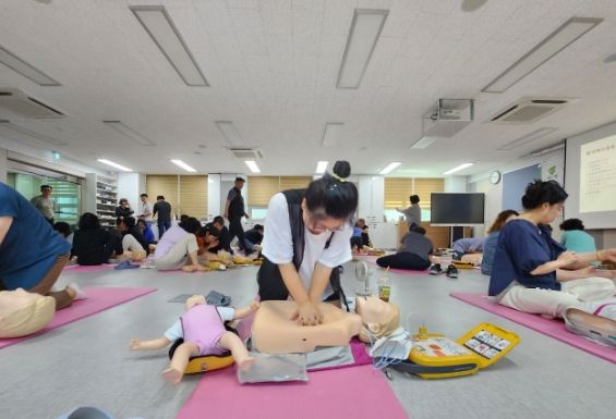 남양주시 진접읍 지역사회 안전네트워크, 심폐소생술 및 생활안전교육 실시