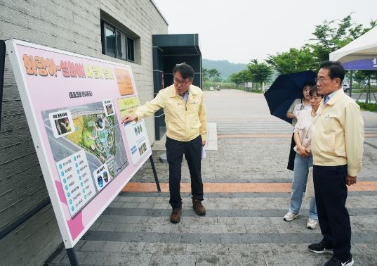영천시, 화랑설화마을‘화랑워터파크’개장 대비 점검