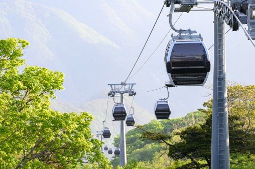 정선군 가리왕산 케이블카 방문객 7만명 돌파