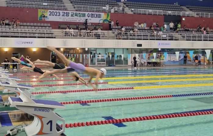 2023 고양 교육장배 수영대회 개최