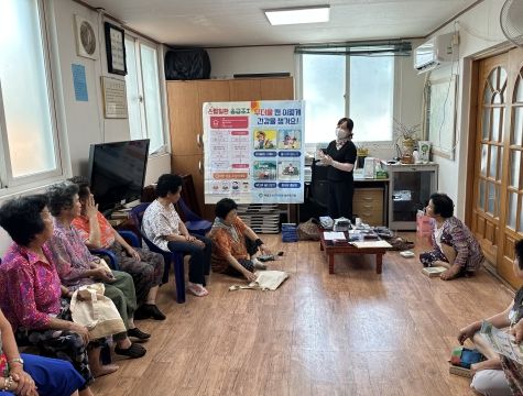 곡성군, 건강 취약계층 폭염대비 온열질환 예방교육 실시