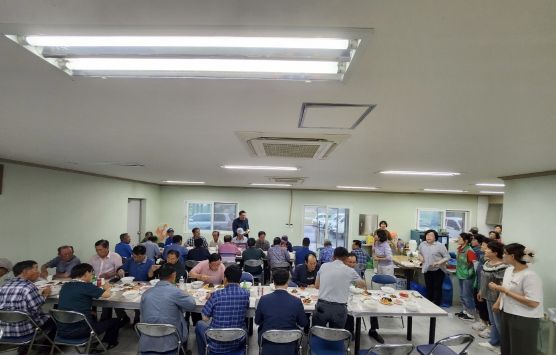 무안군 운남면 부녀회, 초복맞이 닭죽 대접 행사