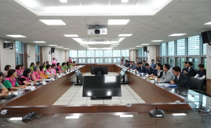 부산교육청과 전국학교비정규직연대회의, 단체교섭 개회식