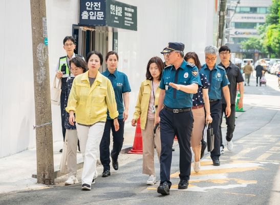 안전 시설물 현황 점검 사진