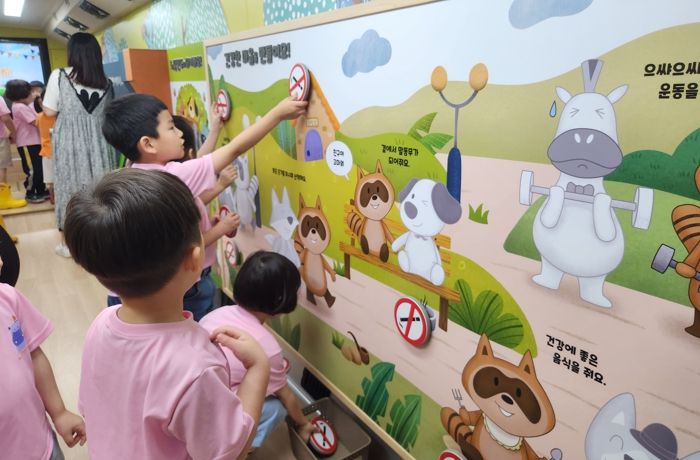 진도군 보건소, 찾아가는 유아 흡연위해 예방 교육 실시