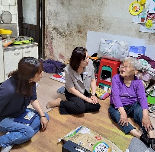 파주시 금촌1동, 한윤자 신임 동장 사례관리대상 가구 살펴