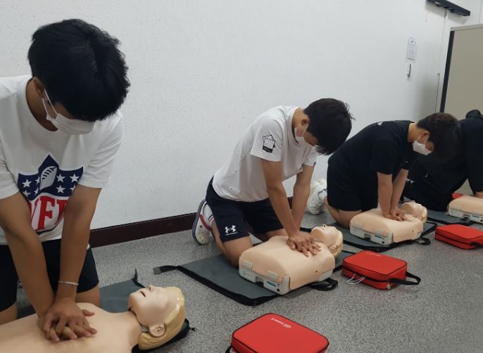 청소년 동아리 응급처치 안전교육