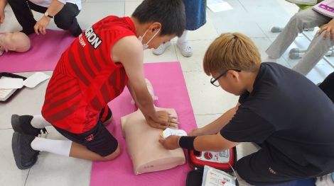 심폐소생술 실습