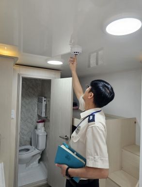 가평소방서, 여름 휴가철 대비 자라섬캠핑장 안전점검 나서