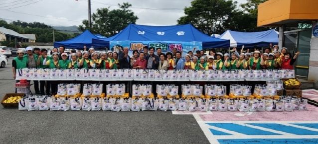 무안군 삼향읍 새마을부녀회, 사랑의 복달임 행사