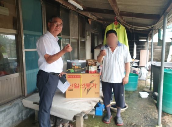 무안군 청계면, 취약계층 13가구에 건강한 여름나기 지원
