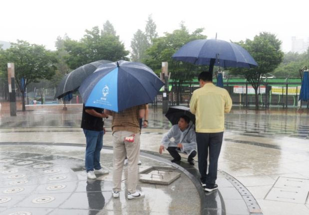 수경시설 현장 점검