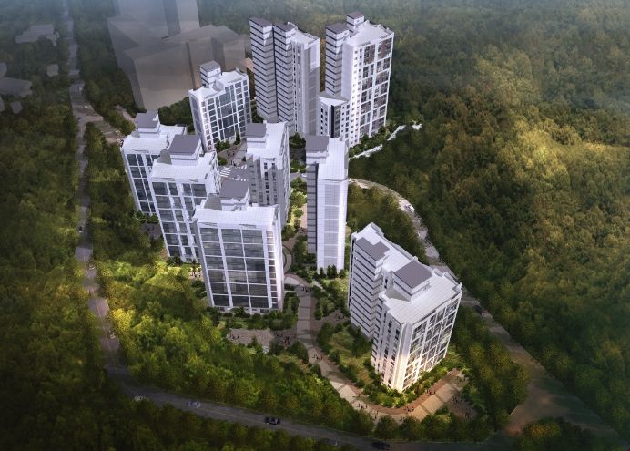 뉴서울 재건축 조감도