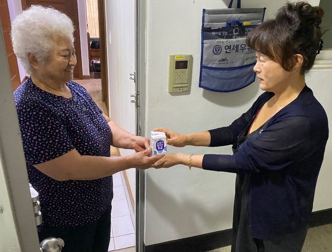 괴산군, '어르신의 안부를 묻는 똑똑한 우유배달' 시범사업 추진