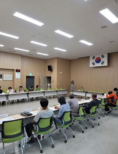 장수군 계남면, 경로당 2차 보조금 집행 교육 실시