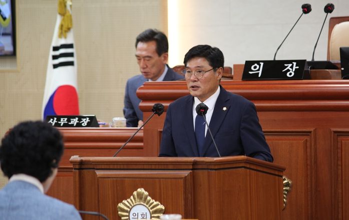 장수군 이종섭 의원, 상수도 요금 인하 촉구