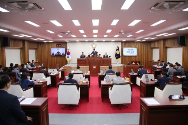 무안군의회, 제288회 임시회 폐회