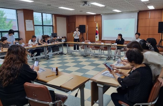수원시 권선구 입북동, 단체회의 ‘새빛톡톡’ 알리기에 나섰다