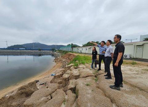 창원특례시 푸른도시사업소, 집중호우 대비 매립장 현장 점검
