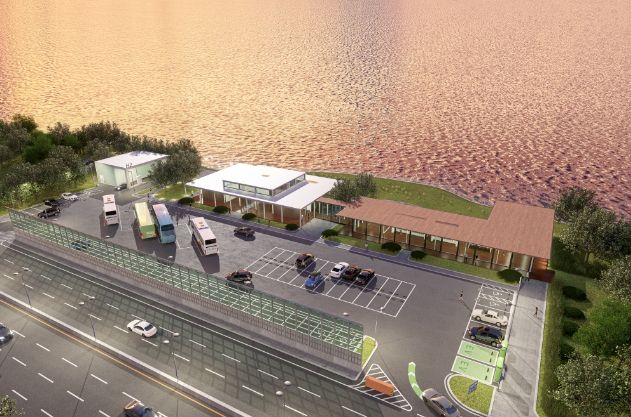 스마트복합쉼터 조감도