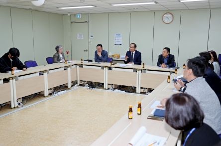 강병삼 제주시장, 시민의견 반응형 누리집 구축 완료보고회 참석