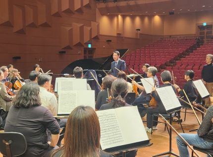 변영근 제주시 부시장, 도립제주교향악단 격려