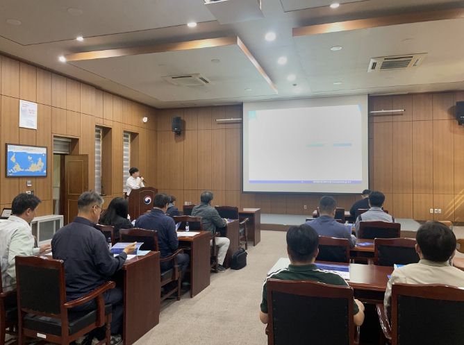 2023년 하반기 항만시설장비 관리시스템 활용 교육(포항청)