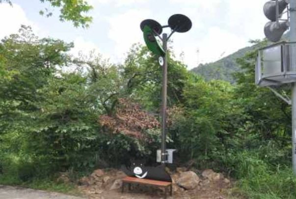 주민 편의를 위한 태양광가로등