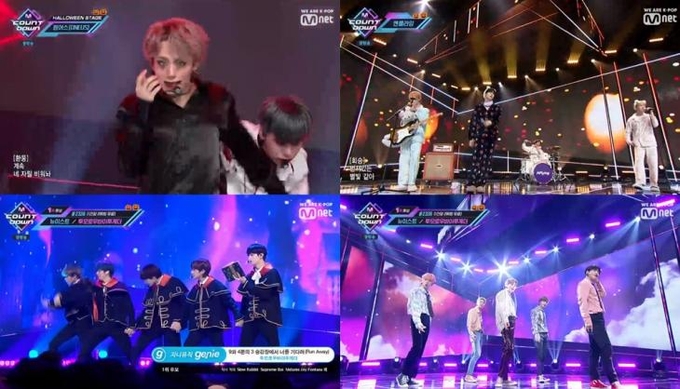 Mnet 엠카운트다운 방송캡처